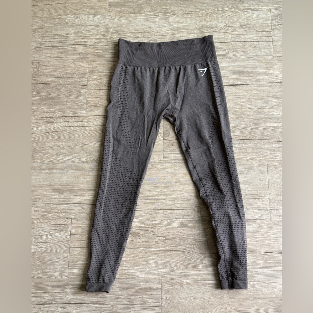 Brown gymshark leggingss